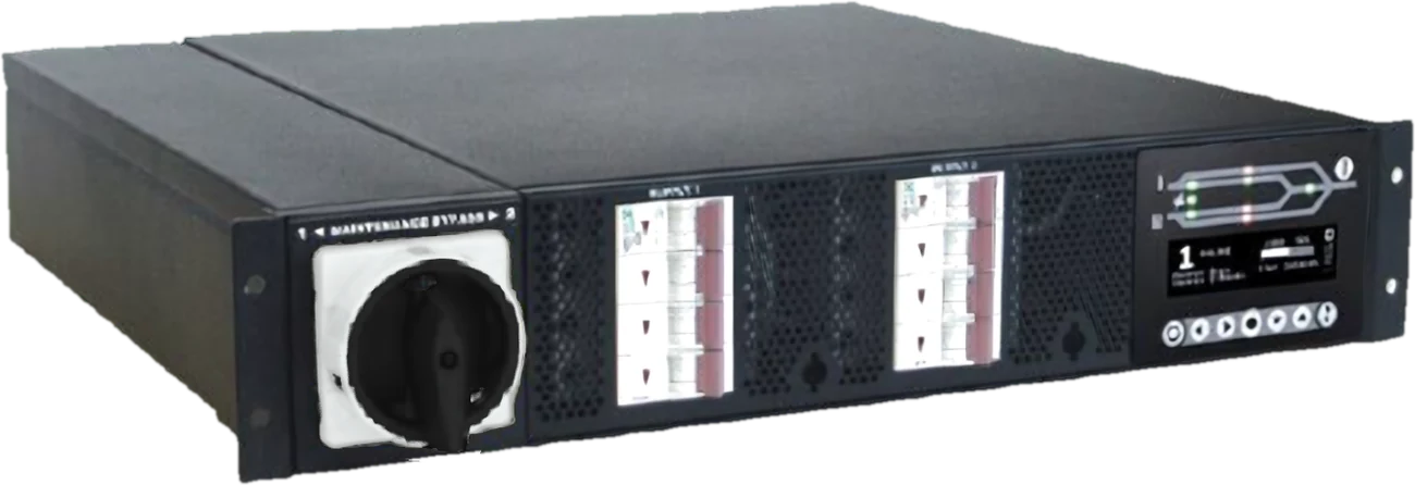 DCC-4-R, rack mount static transfer switch