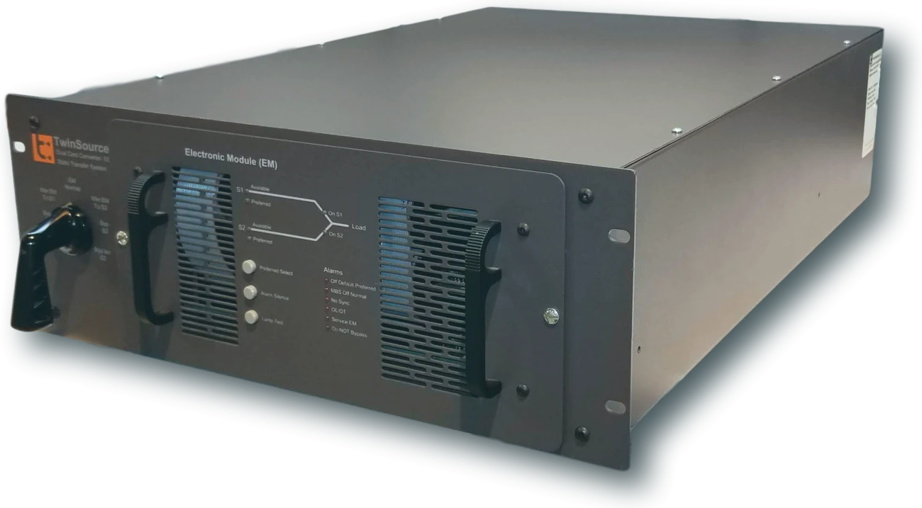 DCC-III, rack mount static transfer switch